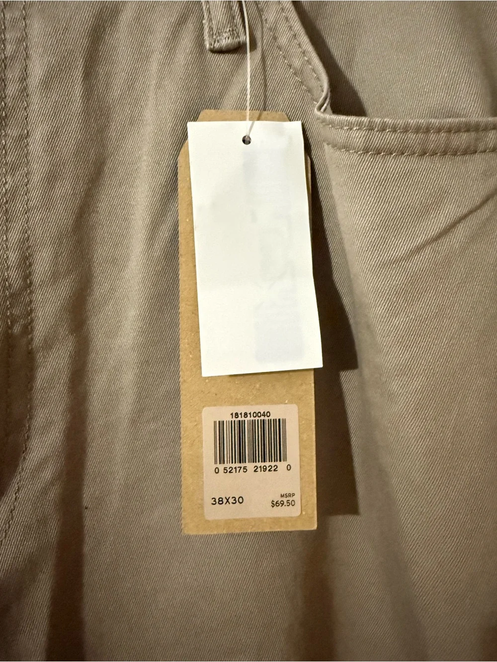 Levi's Men's Khaki Stretch Chinos - Light Tan